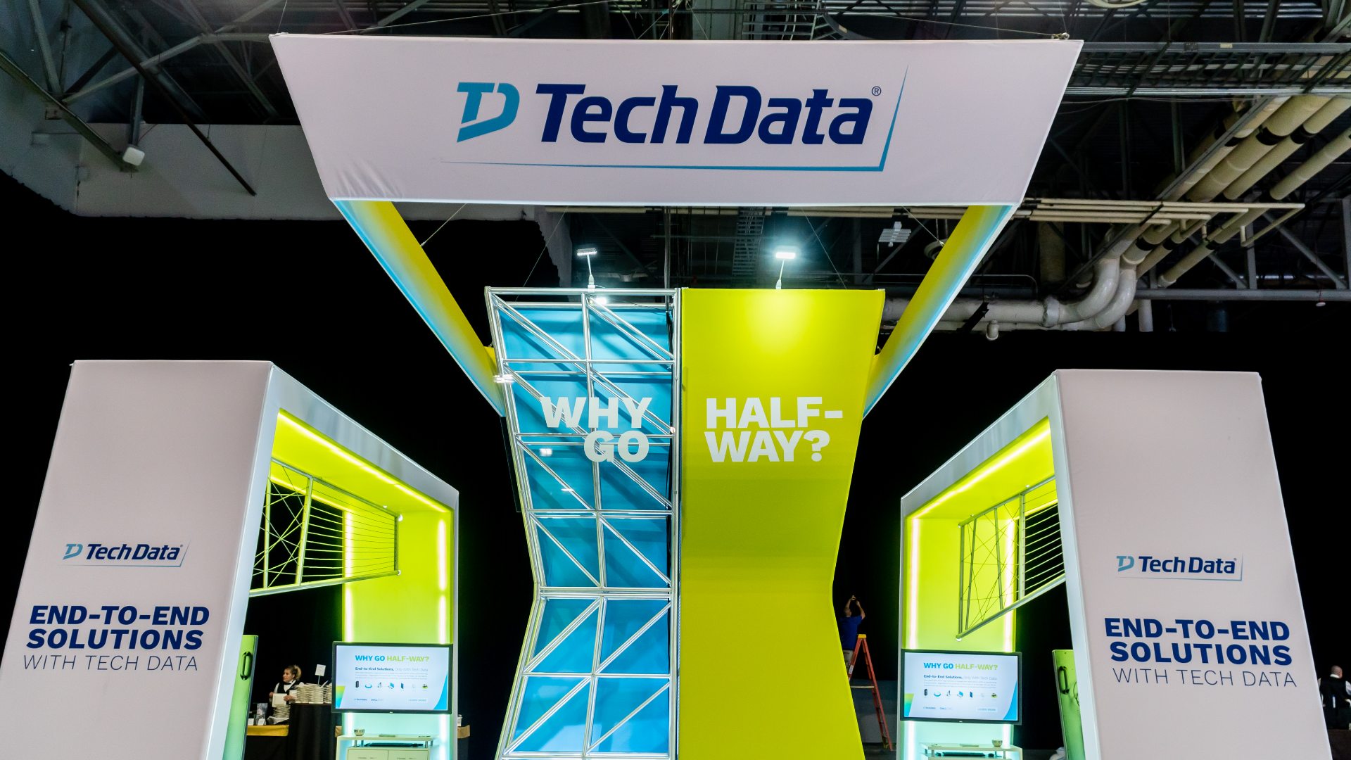 Tech Data booth