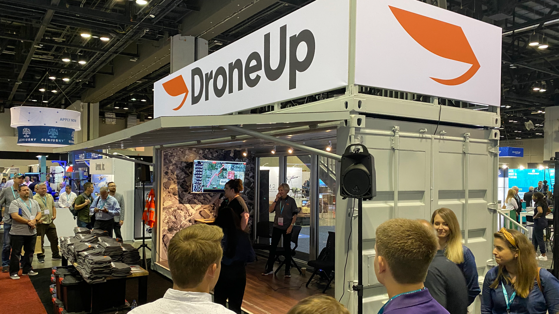 DroneUp booth